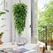 4Pcs Fake Hanging Plants 2.7ft Fake Plants UV Resistant (Photos Ivy Vines) 16.5"D x 2.36"W x 4.53"H